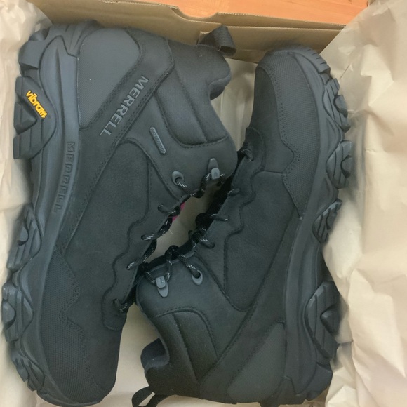 Merrell Coldpack 3 Thermo Mid Waterproof black size 12 new - Picture 9 of 11